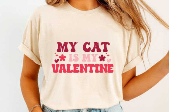 My Cat Is My Valentine SVG